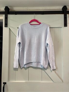 Vince Camuto Pale Blue Crewneck Sweater